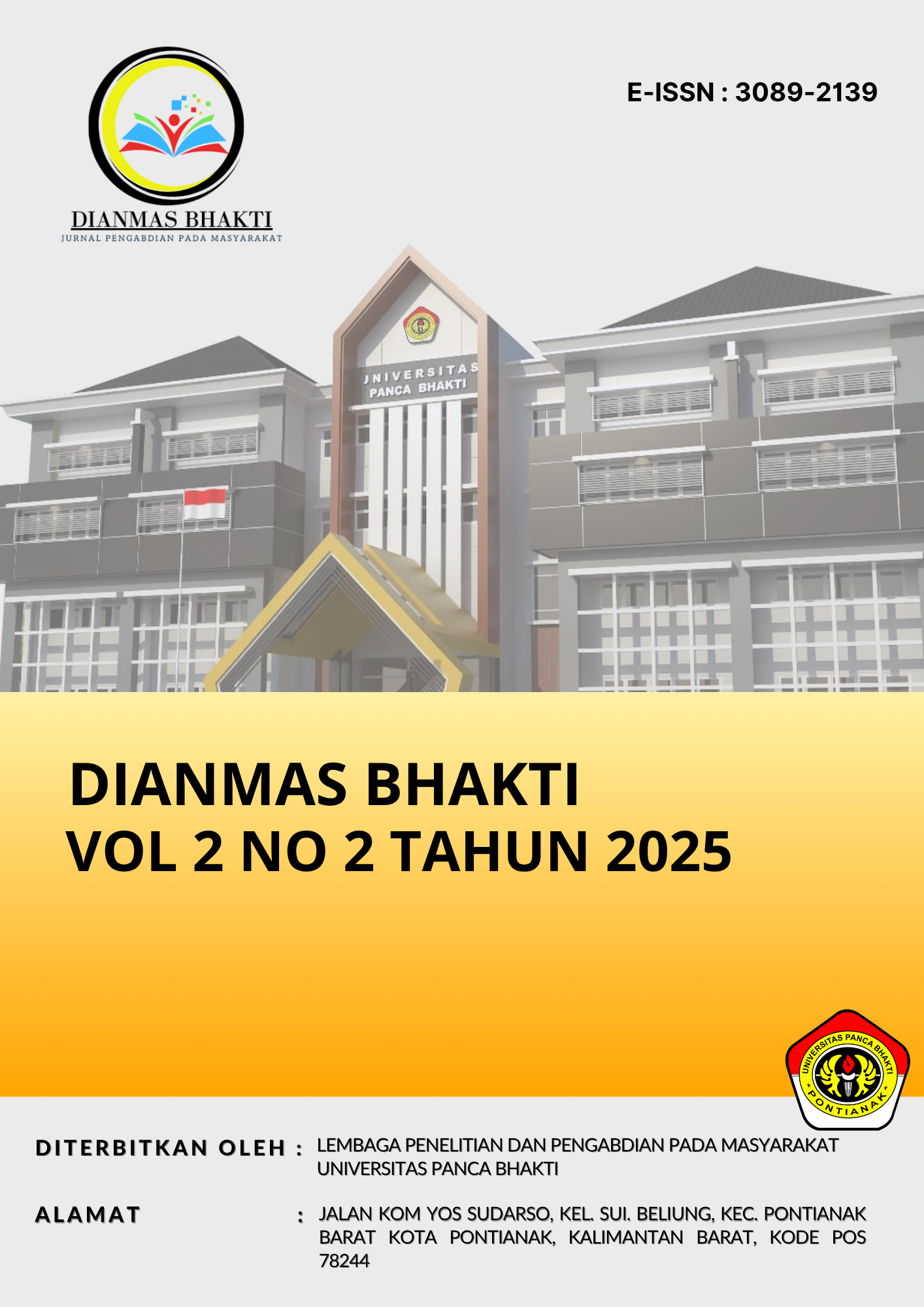 					Lihat Vol 2 No 2 (2025): Dianmas Bhakti: Jurnal Pengabdian pada Masyarakat
				
